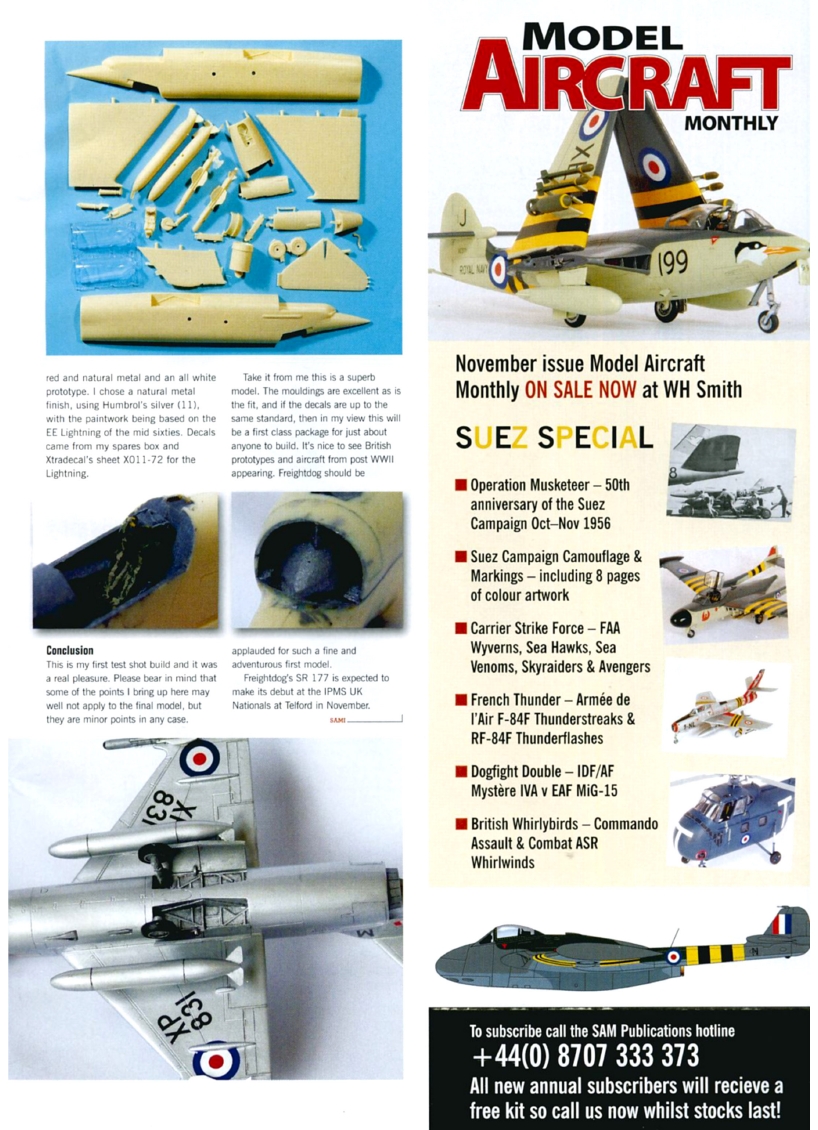 Scale Aviation Modeller International 2006-11